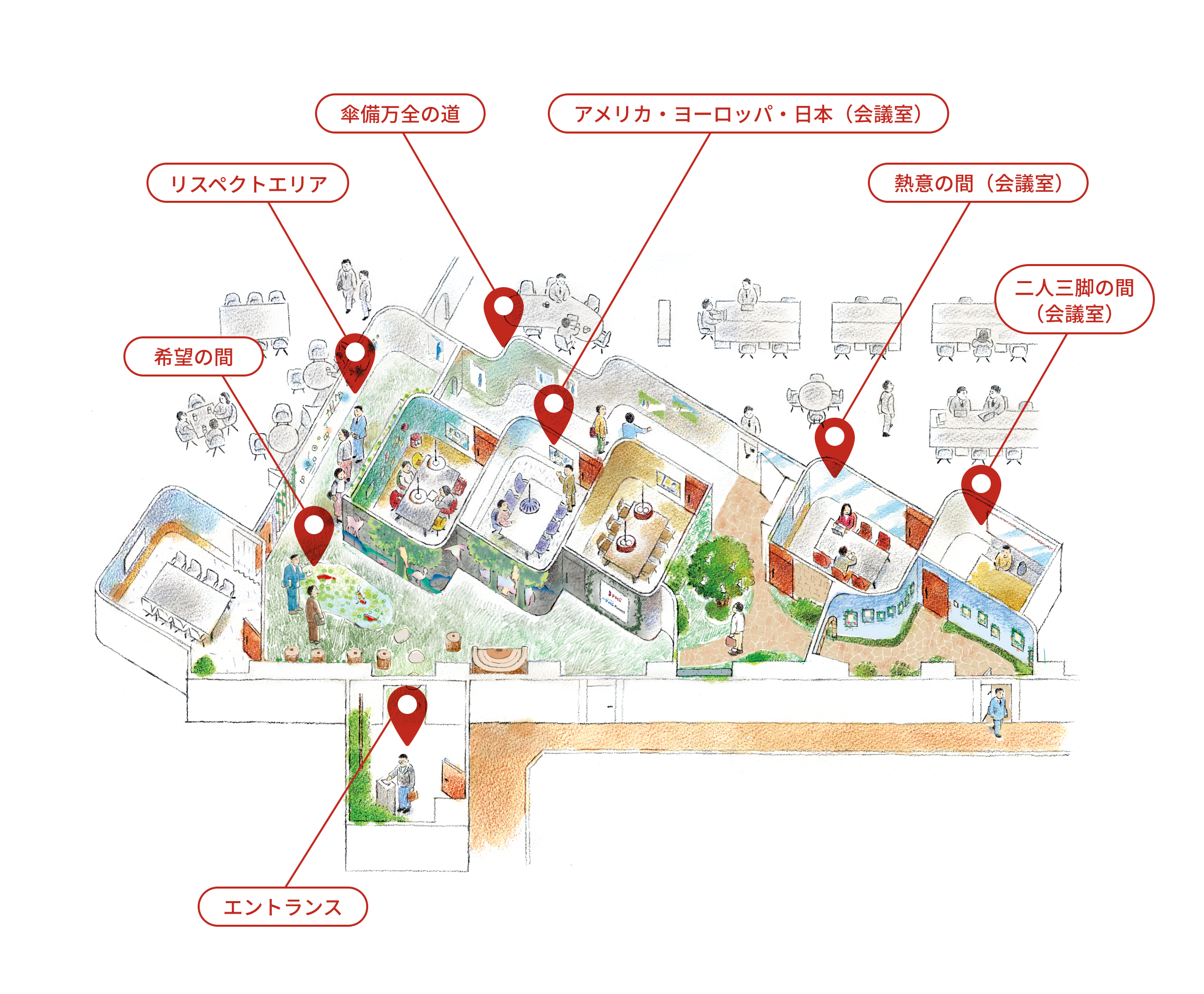 ピーエムジー株式会社 MAP